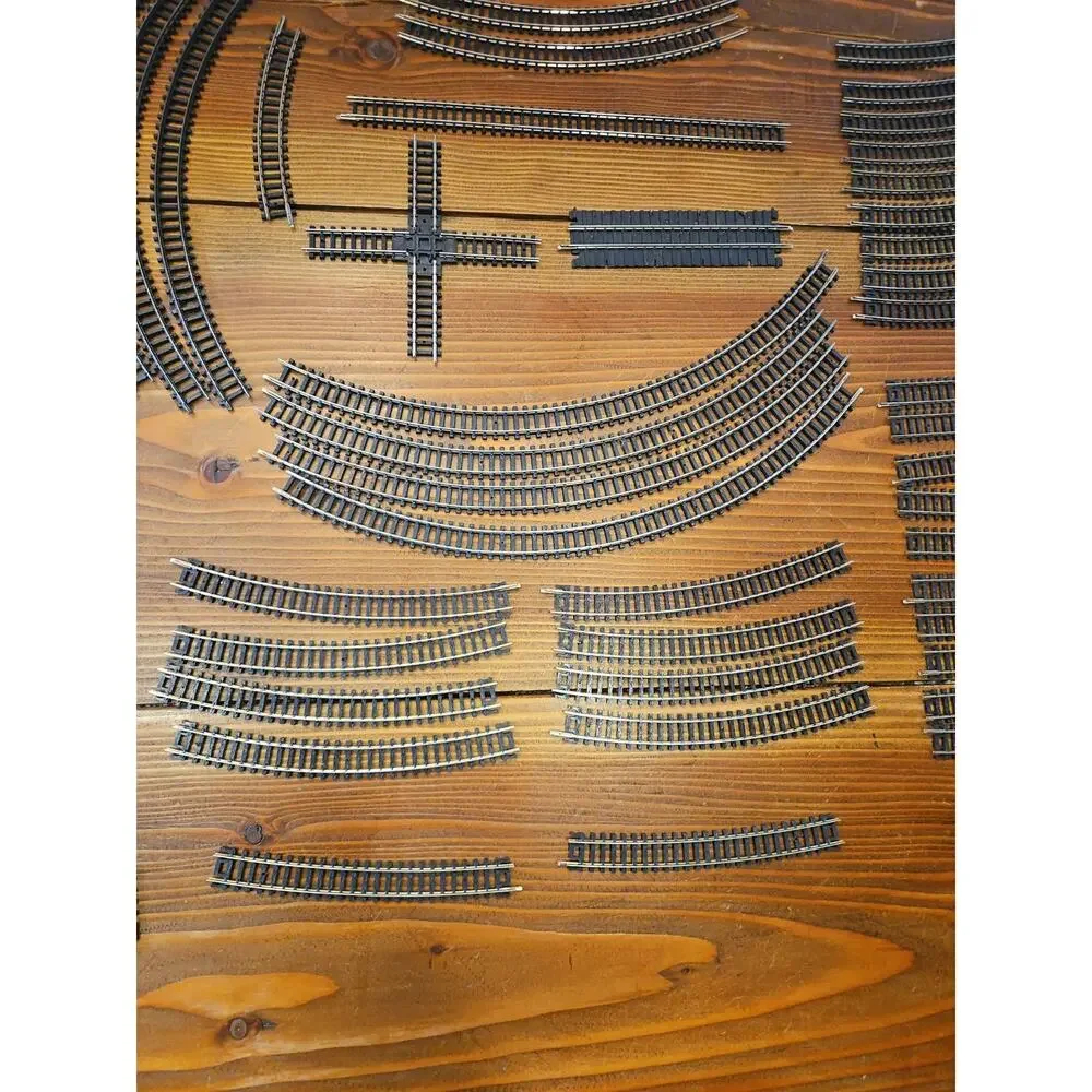 Mixed VTG Lot Of 59 N-Gauge Train Tracks - Rapido Atlas Bachmann & Minitrain